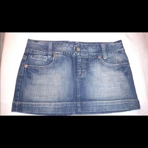 American Eagle Denim Mini Shirt Size 10
